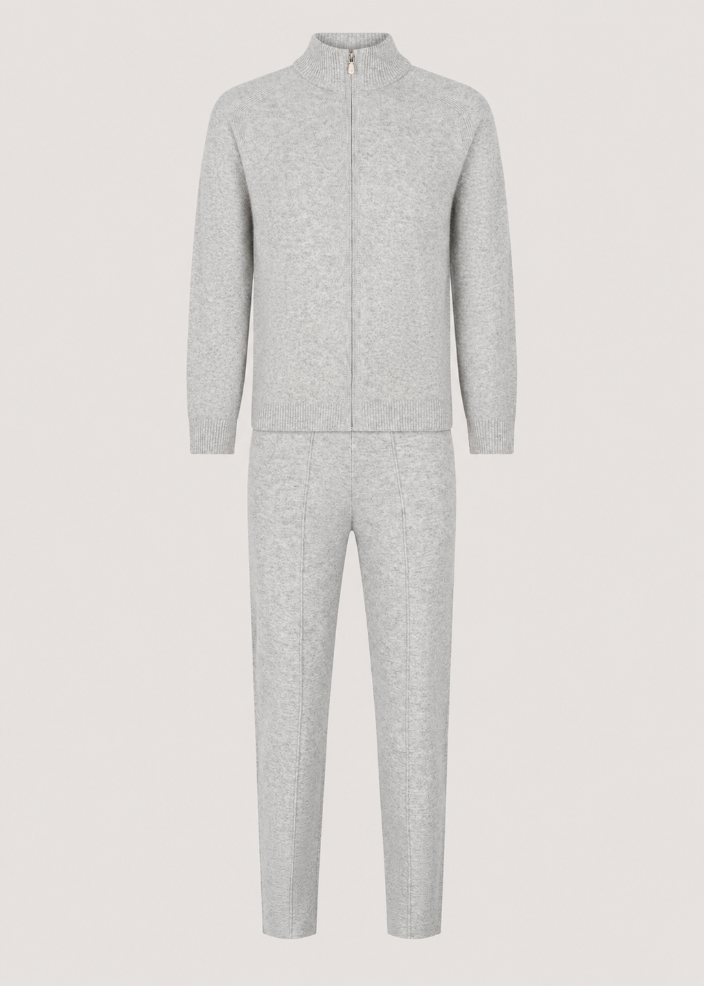 De puur wool set Grijs