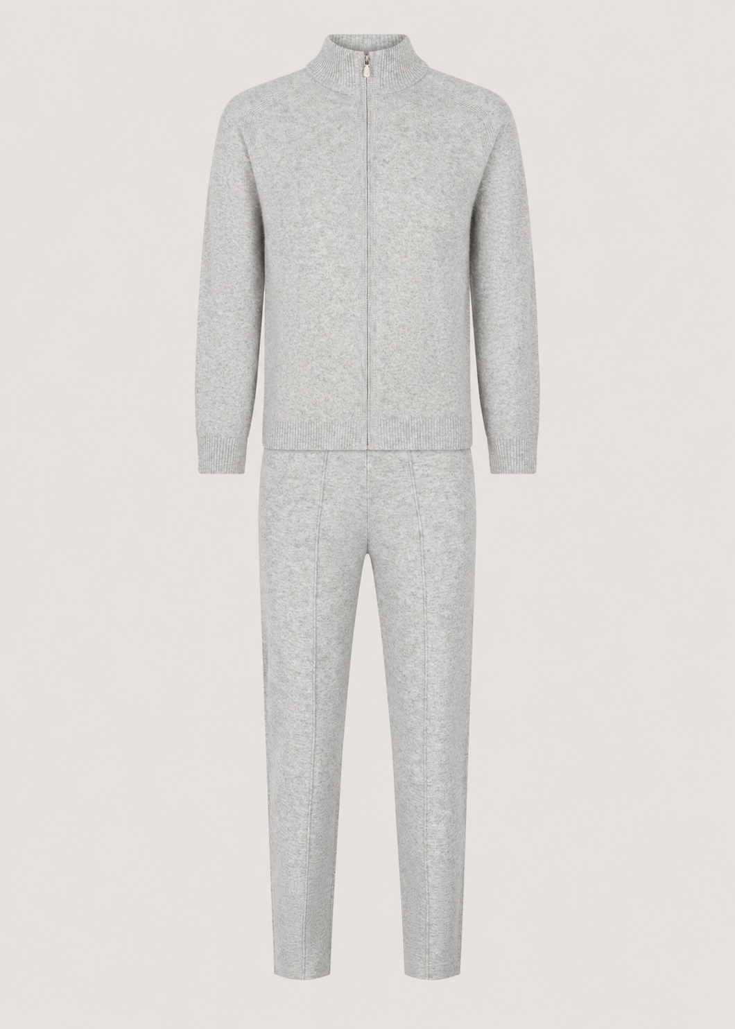 De puur wool set Grijs
